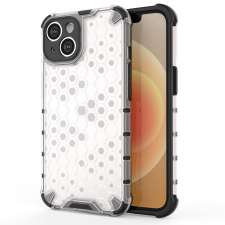 Hurtel Honeycomb tok iPhone 14 Armor hibrid tok átlátszó tok és táska