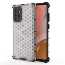 Hurtel Honeycomb tok páncél telefontok TPU Bumper Samsung Galaxy A72 4G átlátszó tok és táska