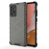 Hurtel Honeycomb tok páncél telefontok TPU Bumper Samsung Galaxy A72 4G fekete