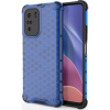 Hurtel Honeycomb Tok Páncél Telefontok Tpu Bumper Xiaomi Redmi K40 Pro + / K40 Pro / K40 / Poco F3 Kék (9111201932104)