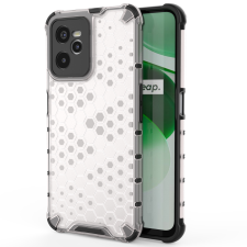 Hurtel Honeycomb tok ütésálló borítás gél Realme C35 átlátszó tok és táska