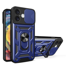 Hurtel Hybrid Armor Camshield tok iPhone 16 - kék tok és táska