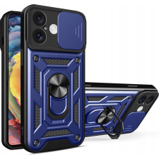 Hurtel Hybrid Armor Camshield Tok iPhone 16 Plus - Kék (5907769365348) tok és táska