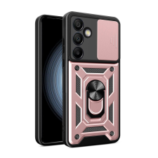 Hurtel Hybrid Armor Camshield tok Samsung Galaxy S24 FE - rózsaszín tok és táska