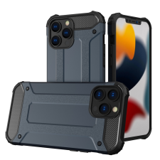 Hurtel hybrid Armor tok Kemény tok iPhone 13 Pro MAX Blue tok és táska