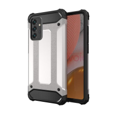 Hurtel hybrid Armor tok Kemény tok Samsung Galaxy A72 4G ezüst tok és táska