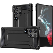 Hurtel Hybrid Armor Tok Samsung Galaxy S25 Ultra - Fekete (5907769368400) tok és táska