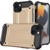 Hurtel Hybrid Armor Tok Ütésálló Tok iPhone 13 Golden (9145576212431)
