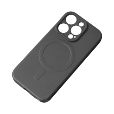 Hurtel iPhone 14 Pro szilikon mágneses tok Magsafe - fekete tok és táska