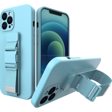 Hurtel Kötél Tok Gel Tpu Légzsák Telefontok iPhone 12 Pro Max Blue (9145576217924) tok és táska