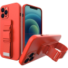 Hurtel Kötél Tok Gél Tpu Légzsák Telefontok iPhone 13 Pro Red (9145576218174)