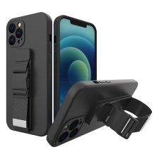 Hurtel Kötél tok GEL TPU légzsák telefontok Samsung Galaxy A32 5G fekete tok és táska
