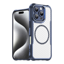 Hurtel Leading Series MagSafe-kompatibilis tok iPhone 16 Pro Max - kék tok és táska
