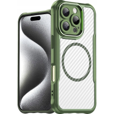 Hurtel Leading Series Magsafe-Kompatibilis Tok iPhone 16 Pro - Zöld (5907769365195) tok és táska