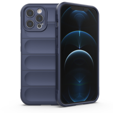 Hurtel Magic Shield tok iPhone 12 Pro Max rugalmas páncélozott sötétkék borításhoz tok és táska