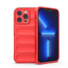 Hurtel Magic Shield tok iPhone 13 Pro Max rugalmas páncélozott borítás piros tok és táska