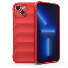 Hurtel Magic Shield tok iPhone 14 Plus rugalmas Armor tok piros tok és táska