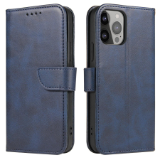 Hurtel Mágnes tok iPhone 14 Pro Max flip cover pénztárca állvány kék tok és táska