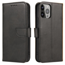 Hurtel Mágneses könyvtok Xiaomi 14 Pro kártyatartóval - fekete tok és táska