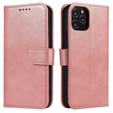 Hurtel Mágneses tok elegáns tok borítóval és állvány funkcióval Samsung Galaxy A73 rózsaszín tok és táska