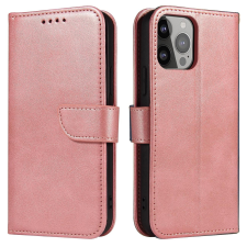 Hurtel Mágneses tok Samsung Galaxy A14 5G Cover Flip Wallet Állvány rózsaszín tok és táska