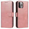 Hurtel Mágneses tok Samsung Galaxy Samsung Galaxy S23 Ultra Cover Flip Wallet Stand rózsaszínű