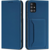 Hurtel Magnet Card Case Tok Samsung Galaxy A13 5G Tok Pénztárca Kártyatartó Kék (9145576251119)