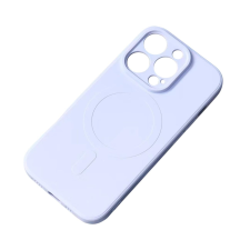 Hurtel MagSafe kompatibilis szilikon tok iPhone 15-hez Szilikon tok - kék tok és táska