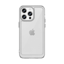 Hurtel Megerősített tok Rugalmas kerettel iPhone 15 Pro Outer Space - átlátszó tok és táska