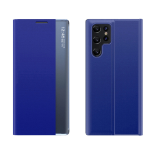 Hurtel New Sleep kinyitható tok Samsung Galaxy S24 FE - kék tok és táska