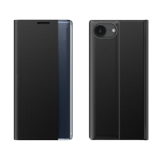 Hurtel New Sleep könyvtok iPhone 16e - fekete tok és táska
