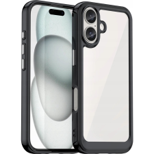 Hurtel Outer Space Tok iPhone 16 Plus - Fekete (5907769364907) tok és táska
