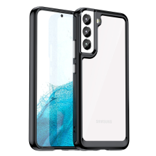 Hurtel Outer Space tok Samsung Galaxy S23+ tok rugalmas kerettel fekete tok és táska