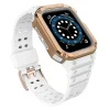 Hurtel Protect Strap Band Apple Watch 7 / SE (41/40 / 38mm) csereszíj fehér