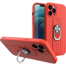 Hurtel Ring Tok Szilikon Tok iPhone 13 Pro Max Piro (9145576214855) tok és táska