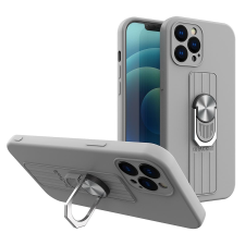 Hurtel Ring tok szilikon tok Samsung Galaxy A32 5G ezüst tok és táska