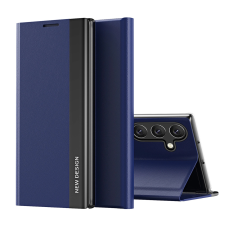 Hurtel Sleep Case Pro kinyitható tok Samsung Galaxy S25 - kék tok és táska