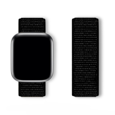 Hurtel Sport Loop csereszíj Apple Watch 42/44/45/46/49mm - fekete okosóra kellék