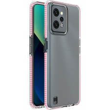 Hurtel Spring Case Realme C31 Szilikon Tok, Keretben Világos Rózsaszínnel (187762255) tok és táska
