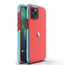 Hurtel Spring tok átlátszó TPU gél védőtok színes tok iPhone 13 Pro világoskék tok és táska