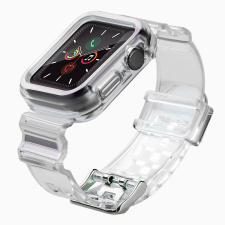 Hurtel Strap könnyű okosóra csereszíj 38 mm / Watch 2 38mm fekete tok okosóra kellék