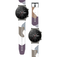 Hurtel Strap Moro Csereszíj Huawei Watch GT2 Pro csereszíj Camo fekete (10) tok okosóra kellék