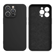 Hurtel Szilikon tok iPhone 14 szilikon tok fekete tok és táska