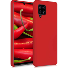 Hurtel Szilikon Tok Lágy Rugalmas Szilikon Tok Samsung Galaxy A42 5G Piros (9111201926462) tok és táska