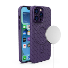 Hurtel Szövött tok iPhone 15 - lila tok és táska