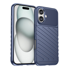 Hurtel Thunder tok iPhone 16 Plus - kék tok és táska