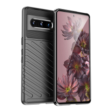 Hurtel Thunder tok rugalmas ütésálló védőtok Google Pixel 7 Pro fekete tok és táska