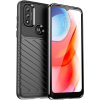 Hurtel Thunder Tok Rugalmas Ütésálló Védőtok Motorola Moto G Play 2022 Fekete (187747352)