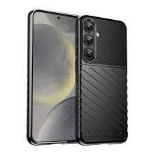 Hurtel Thunder tok Samsung Galaxy S25 Plus - fekete tok és táska