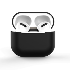 Hurtel tok Airpods Pro Silicone puha telefontok fejhallgató fekete (C tok) fülhallgató, fejhallgató tok